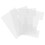 4pcs thick plastic mesh sheets for crochet bags, small hole fabric 9