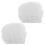 cute plush bear ear motorcycle decoration, detachable 10