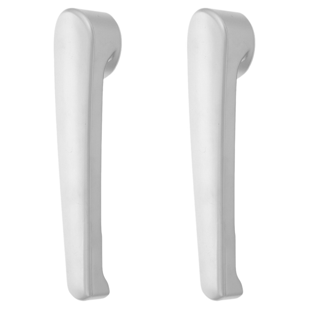 Privacy Lever Door Handle Rv Lock Replacement Abs 2Pcs Silver 3432100553228