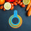 Fruit Grading Circle 2pcs Diameter Measuring Tool 5.7x4.5x1in 7