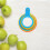 Fruit Grading Circle 2pcs Diameter Measuring Tool 5.7x4.5x1in 5