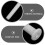 exercise ball plug replacement set - handheld plastic needle adapter 9