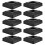10pcs plastic square post base cover for stair handrail fence mailbox 11