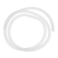 1pack Air Conditioner Exhaust Hose 47.2x0.67x0.67in White Abs