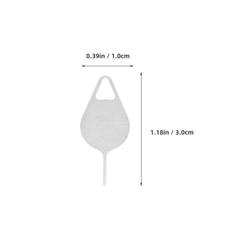 200 Pcs Universal Stainless Steel SIM Ejector Pins For Easy Removal 2