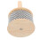 Cabasa Percussion Instrument Wooden Hand Drum for Beginners Practice 1
