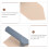 Plastic Finishing Trowel With Handle For Plaster And Concrete 8