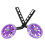 1 pair kids bike training wheels with flash mute stabilizer 10