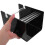 acrylic sticker roll holder with 3-disk storage for office, craft, shipping 4