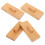 4pcs Wooden Sandpaper Rhythm Block with Handle 1