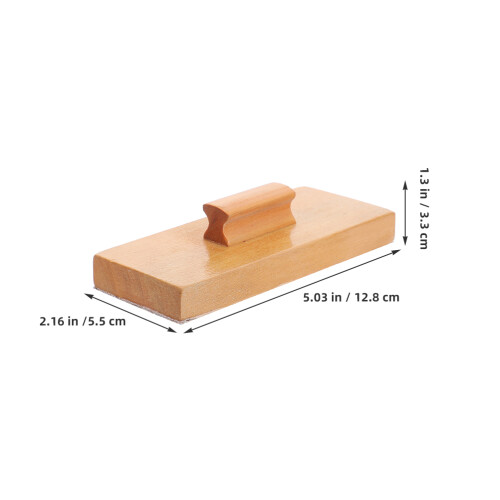 4pcs Wooden Sandpaper Rhythm Block with Handle 2