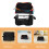 2pcs stroller storage basket replacement net bag for infant pram 8