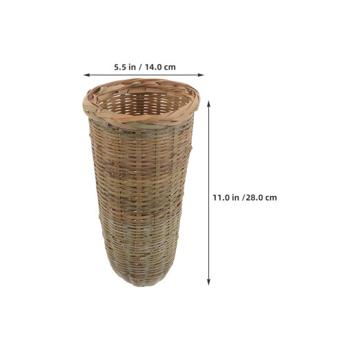 Handwoven Bamboo Brewing Filter Basket for Wine Beer Making 1