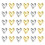 30pcs Heart Push Pins Plastic Flat Head Tacks for Cork Board 10