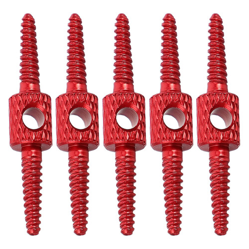 Bicycle Shift Cable Routing Bike Brake Cable Guide Red 5pcs