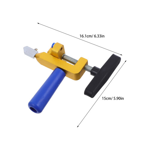 set tagliapiastrelle manuale 2 in 1 per ceramica, e specchi 1
