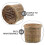 Handwoven Bamboo Brewing Filter Basket for Wine Beer Making 9