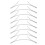 8Pcs Sliding Wardrobe Door Bottom Positioner Floor Guide Track 10