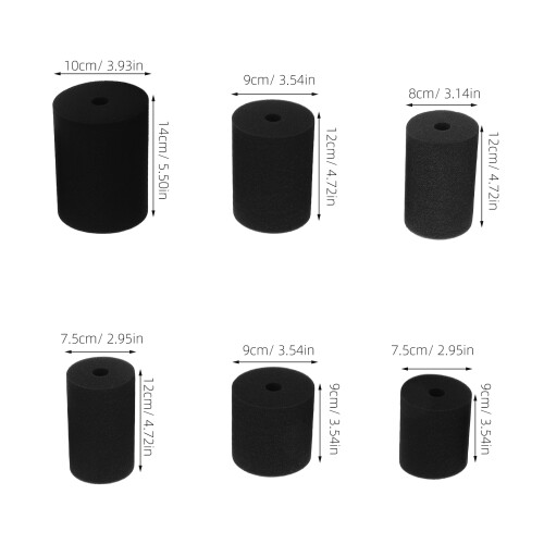 6Pièces Inserts Éponge Pour Tourneur De Tasses, Usage DIY Facile 2