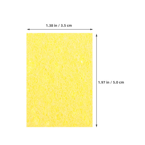 10pcs soldering iron tip cleaner square sponge pad high absorption 2