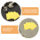 10pcs soldering iron tip cleaner square sponge pad high absorption 10