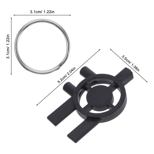 Commercial Abs Tissue Dispenser Key Set For Easy Access 5pcs 2