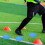 6Pcs Rubber Flat Disc Spot Markers For Sports Training 6