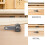 2Pcs Double Bearing Trolley Assembly 50Kg Capacity For Home Office 7