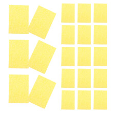 50pcs yellow soldering iron cleaning sponge for high temp welding
