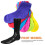 Foot Mannequin for Socks: Plastic Shoe Display Model Stand 9
