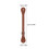 2pcs adjustable fake boot straps for thigh high boots 2