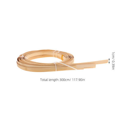 10pcs Handmade Weaving Beige Flexible Cane For Craft Projects 1