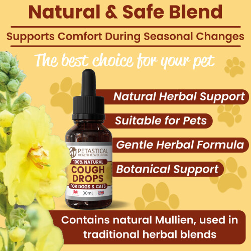 Petastical Kennel Cough Drops for Dogs Cats (60ml) 2