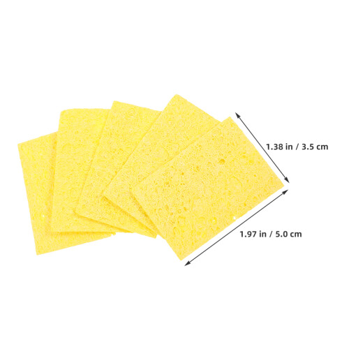Ering Iron Sponge Mat Ering Accessories Yellow 10pcs 1
