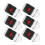6Pcs Motorcycle Quick Release Buckle Metal Chin Strap Adapter 11