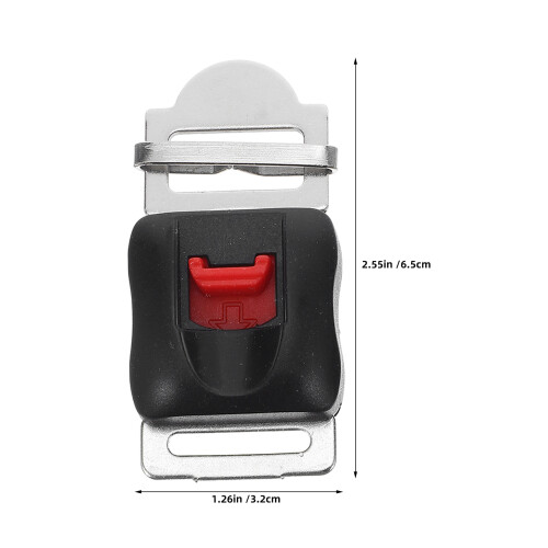 6Pcs Motorcycle Quick Release Buckle Metal Chin Strap Adapter 2