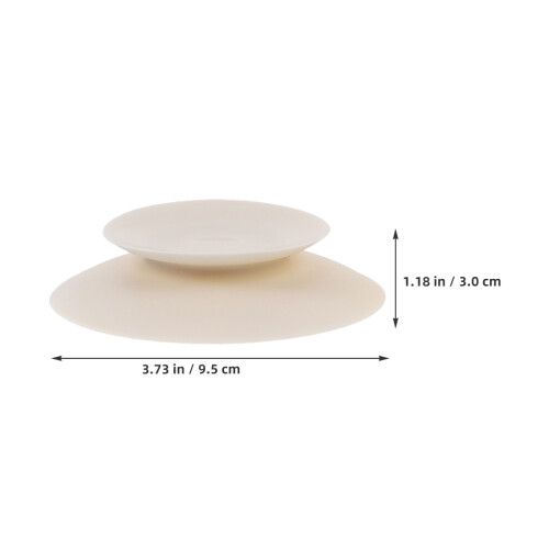 8 Pcs Anti-Fall Bowl Pad Elder Silicone Suction Cups Tableware Sucker 1
