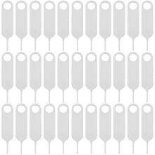 500pcs universal stainless steel sim card ejector tool portable design