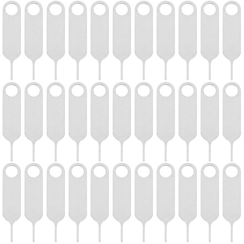 500pcs universal stainless steel sim card ejector tool portable design