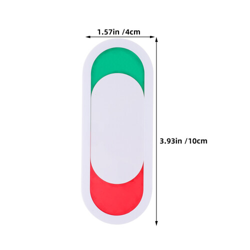 Sliding Door Indicator Acrylic Sign for Bathroom 2