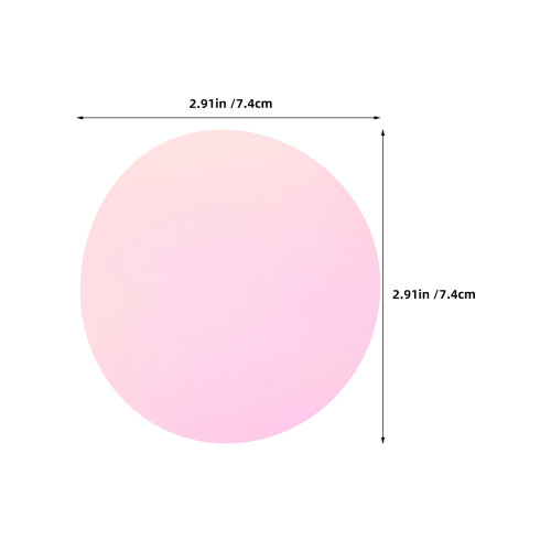 35 in gel per luce, 7,4 cm, autoadesivi per 2