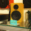 custodia per musicale vintage, 2 pezzi, organizer 7