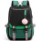 (green) Leisure Backpack Travel Bag Student School Bag 1