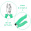 perforatore manuale per fogli, quaderni, carta e scrapbooking 8