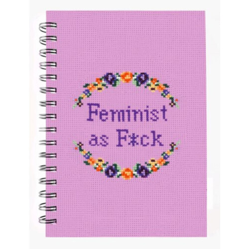 Feminist as Fck Notebook Hardcover Book