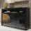 Creative Furniture Aether Sideboard 155cm - Black with Gloss Doors 5