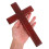 Kruis Met Basis Bruin Handheld Voor Gebed En DIY 4