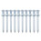 20 Unidades Aerator Calcanhares Com Espigões Cm 1