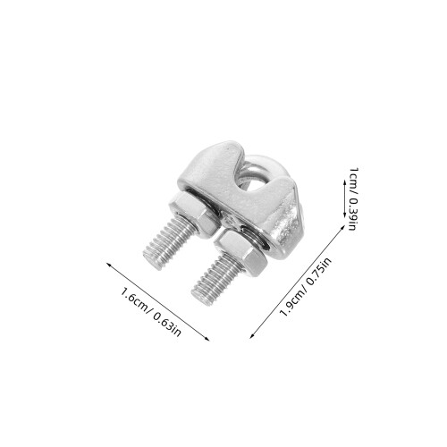 12 unidades aço inox 3 mm para , e 1