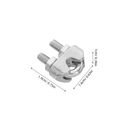 12 unidades aço inox 3 mm para , e 2